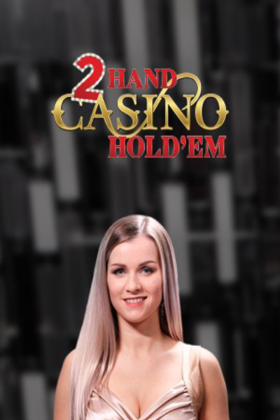 2 Hand Casino Hold'em — live blackjack game by Evolution at Rivo Casino