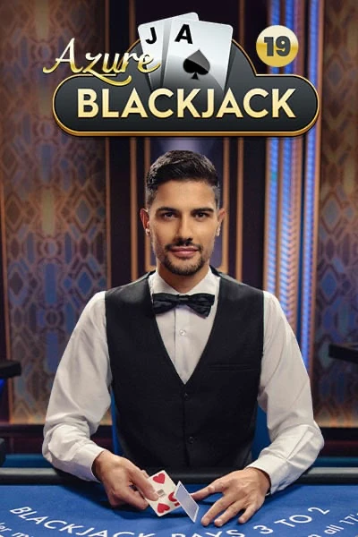 Azure Blackjack 19 — live blackjack game by Pragmatic Play at Rivo Casino