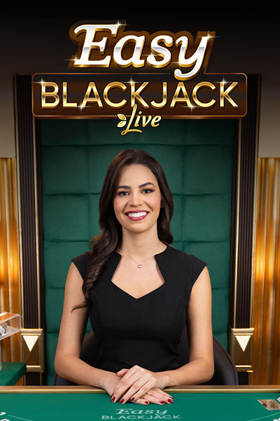 Easy Blackjack Live — live blackjack game by Evolution at Rivo Casino