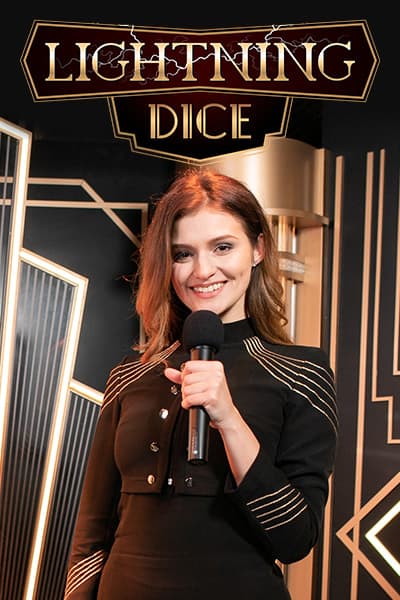 Lightning Dice — live game show game by Evolution at Rivo Casino