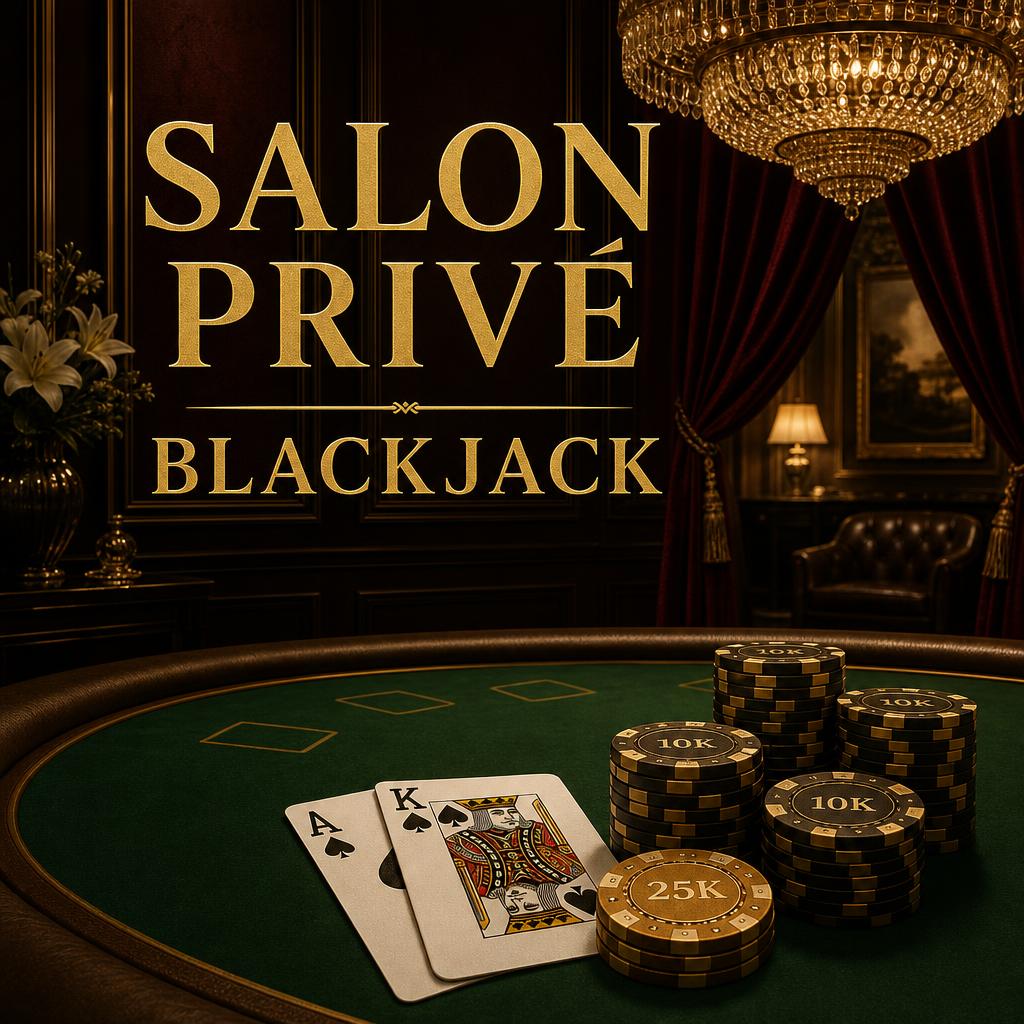 Salon Privé Blackjack — live blackjack game by Evolution at Rivo Casino