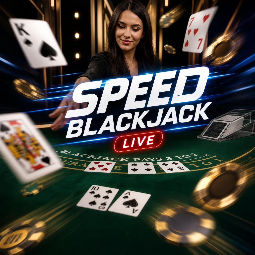 Speed Blackjack — live blackjack game by Evolution at Rivo Casino