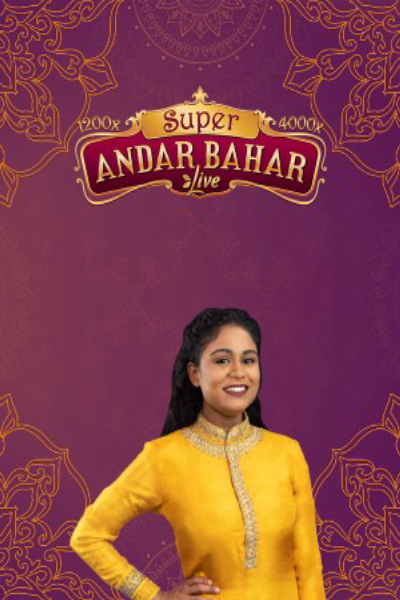 Super Andar Bahar — live game show game by Ezugi at Rivo Casino