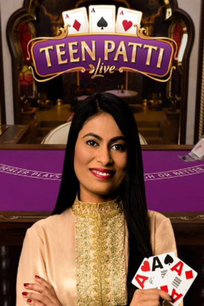 Teen Patti Live — live game show game by Ezugi at Rivo Casino