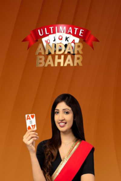 Ultimate Andar Bahar — live game show game by Ezugi at Rivo Casino