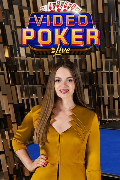 Video Poker Live — live game show game by Evolution at Rivo Casino